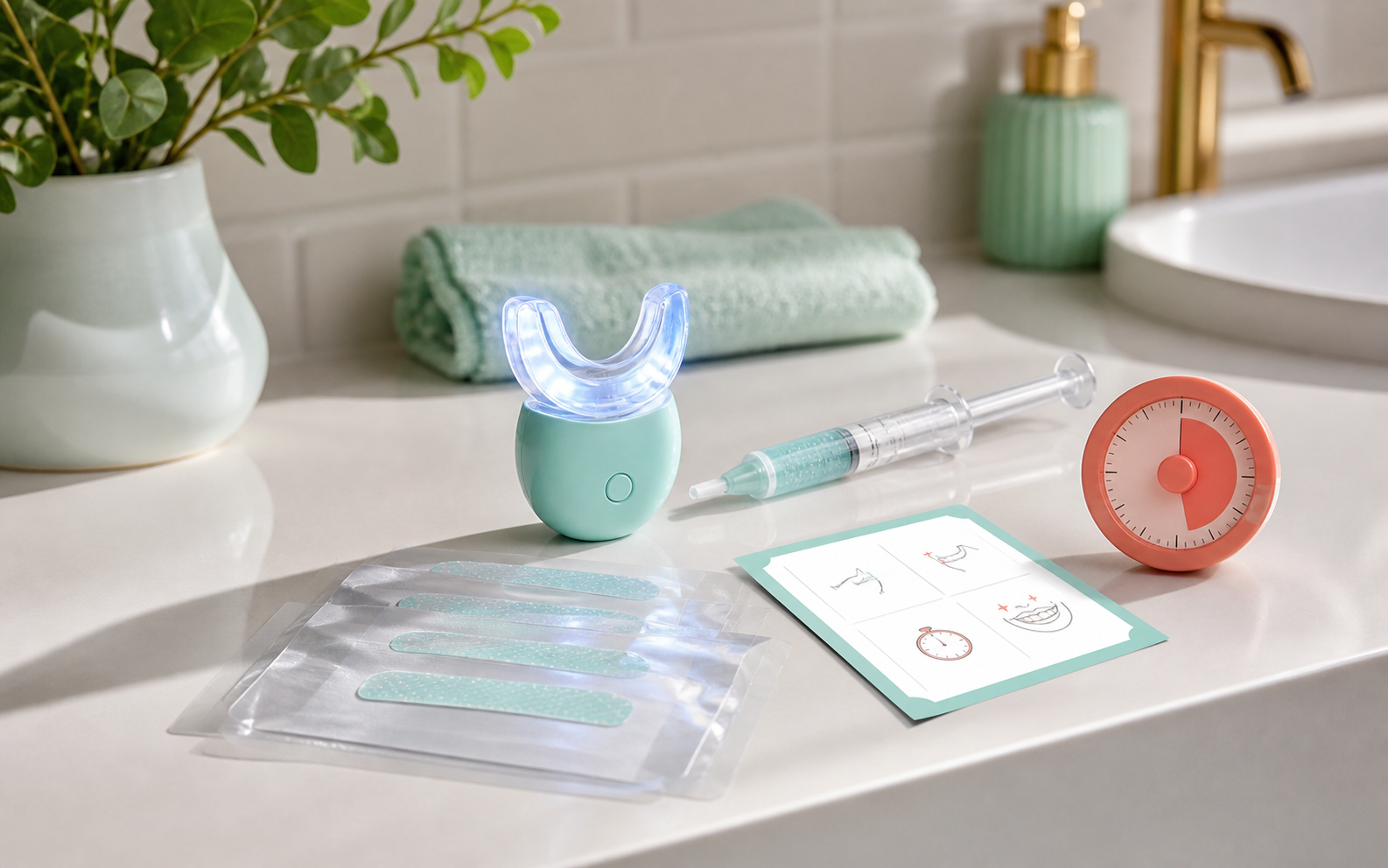 Tanden natuurlijk witten met water, tandenborstel en fluoride in plaats van schurende hacks
